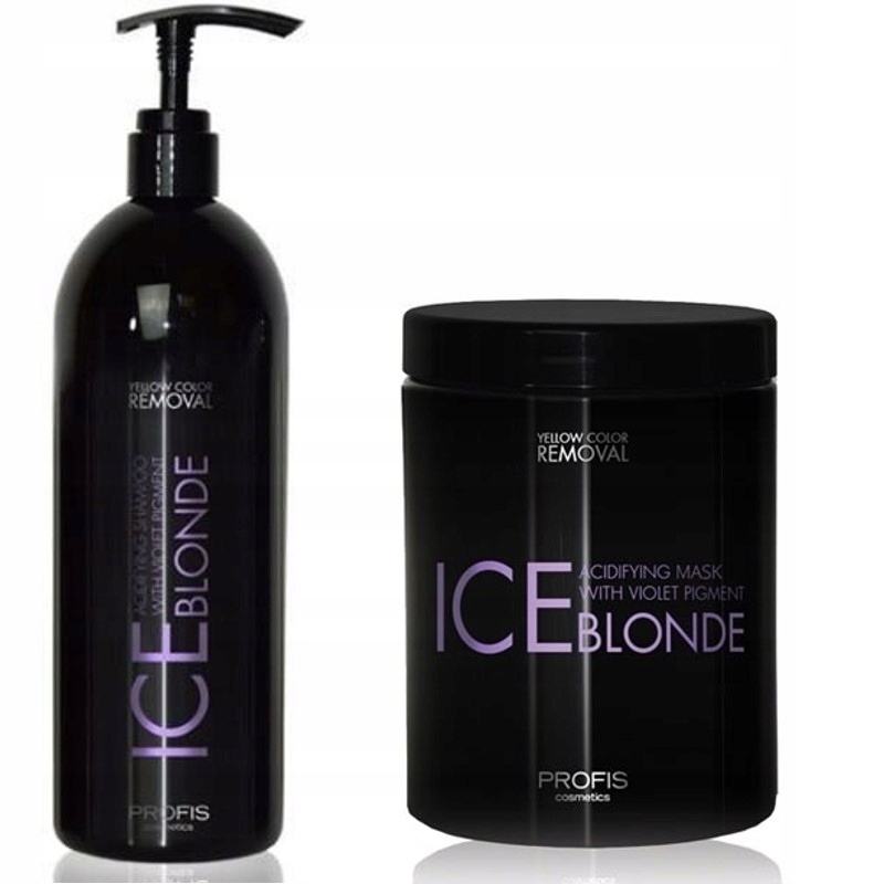 fioletowy szampon efekty profis ice blond