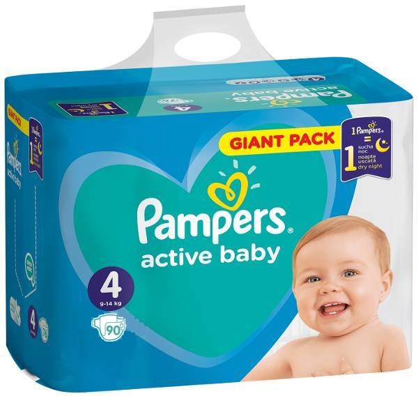pampers pampersy 4 90 szt