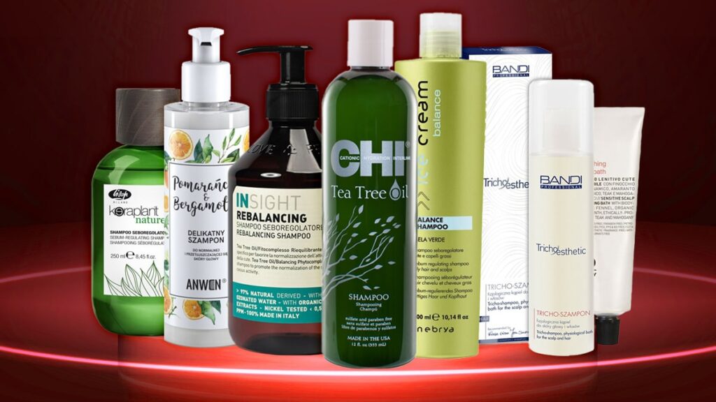 lekki szampon do włosów przetłuszczających się