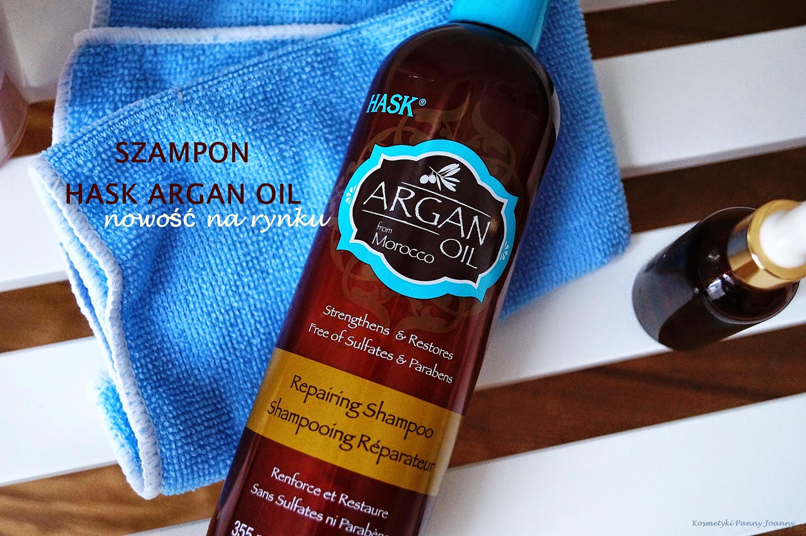 czy szampon hask argan oil