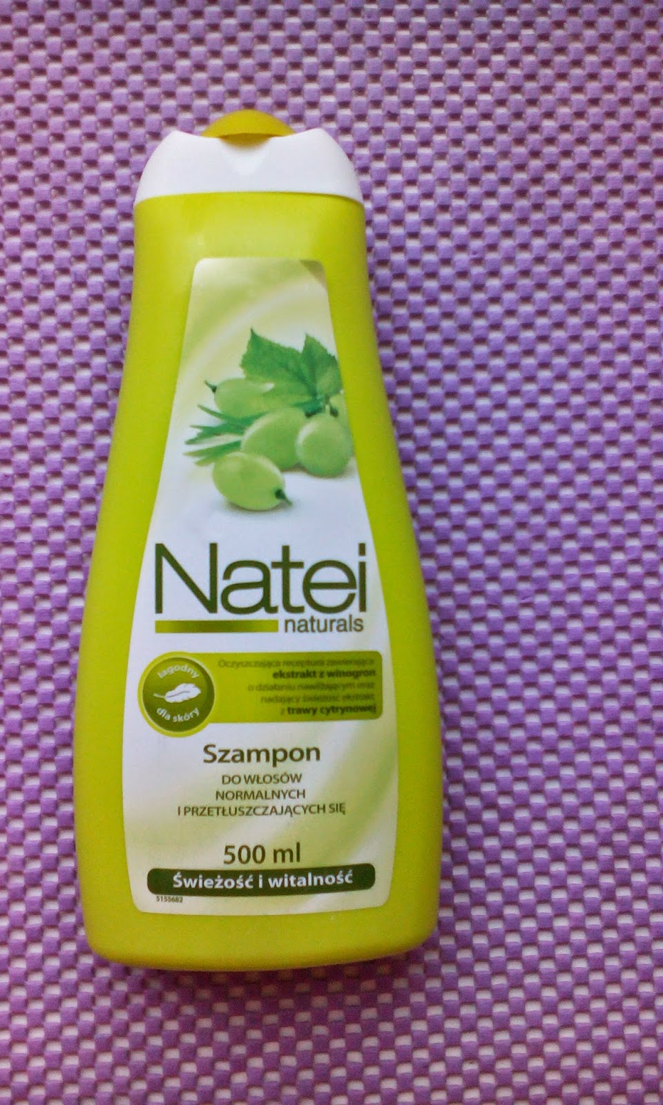 szampon natei świeżość i witalność 500 ml