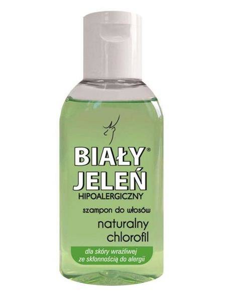 biały jeleń szampon do włosów z naturalnym chlorofilem