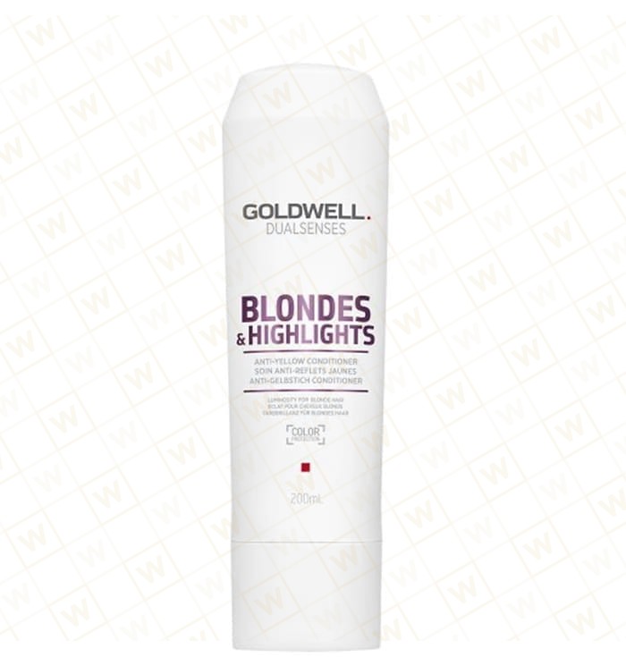 goldwell dualsenses blondes&highlights odżywka do włosów blond i z pasemkam