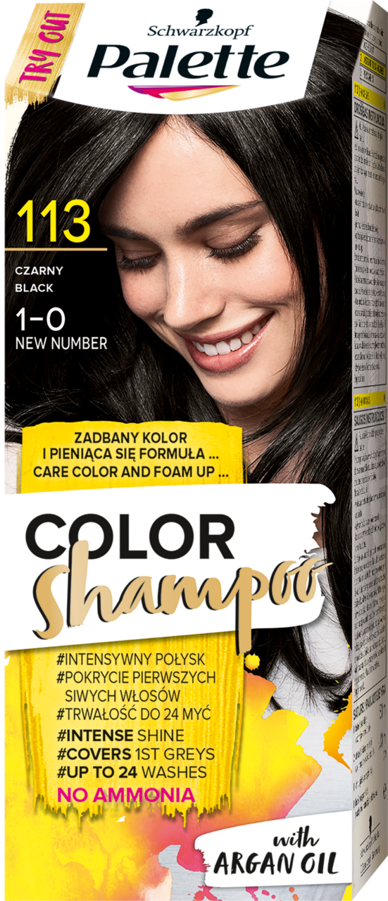 szampon koloryzujacy czarny na siwe wlosy