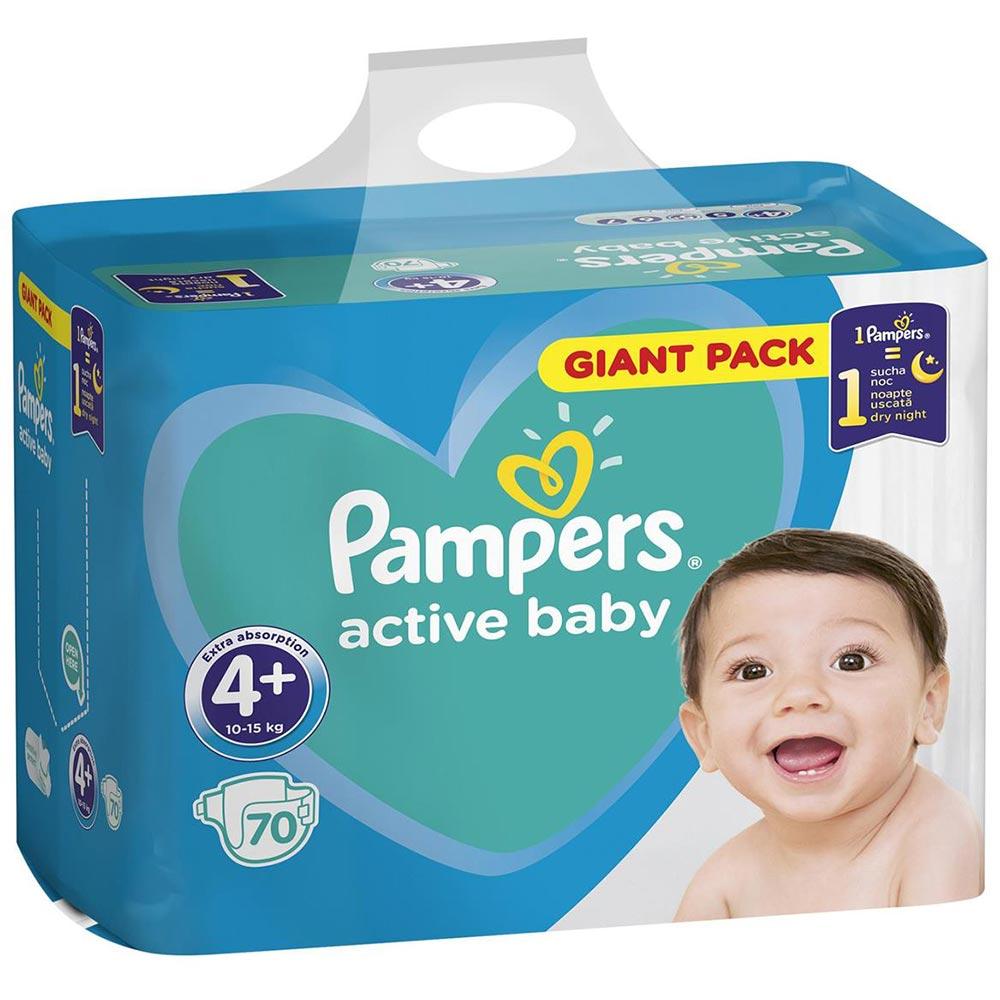 pampers activ baby-dry 4+ promocja
