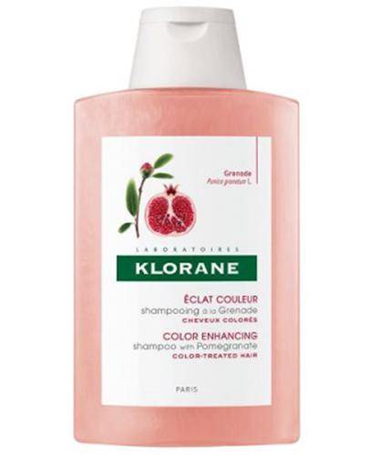 klorane granat szampon do włosów farbowanychny opnie