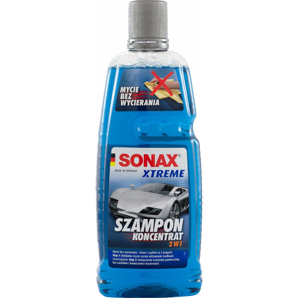 szampon bez zacieków sonax