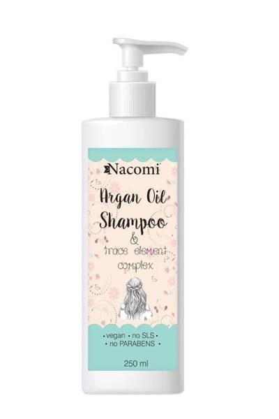 nacomi szampon z olejem arganowym hebe