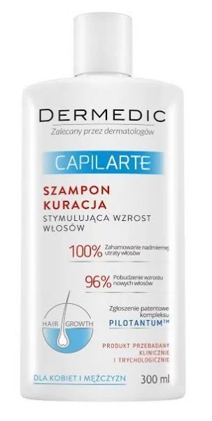 ermedic capilarte szampon kuracja stymulująca wzrost włosów
