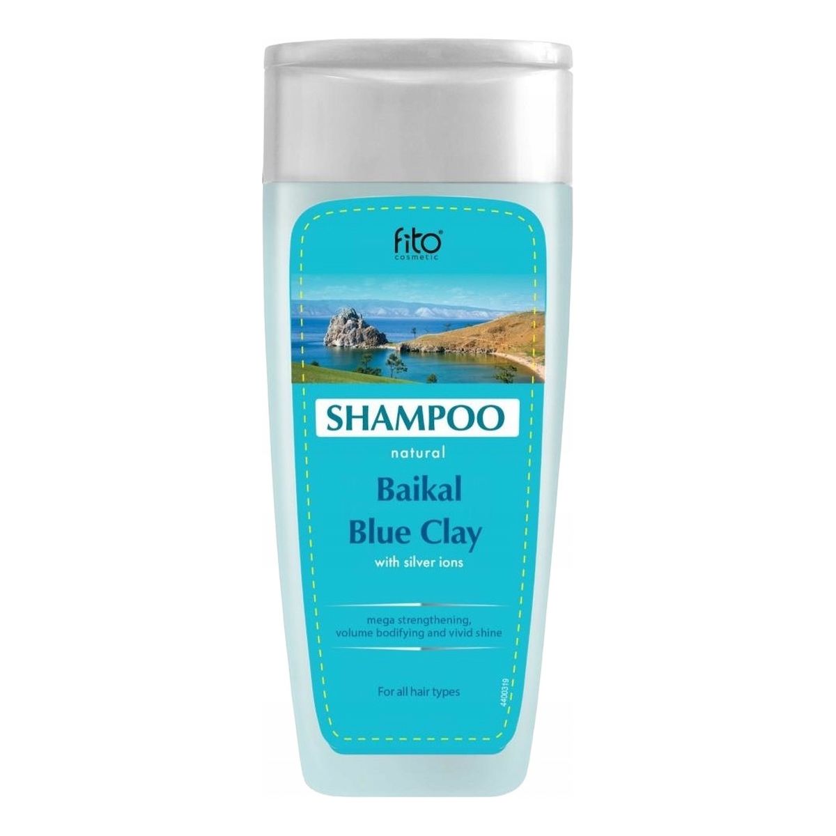fitocosmetic szampon z niebieską glinką i jonami srebra