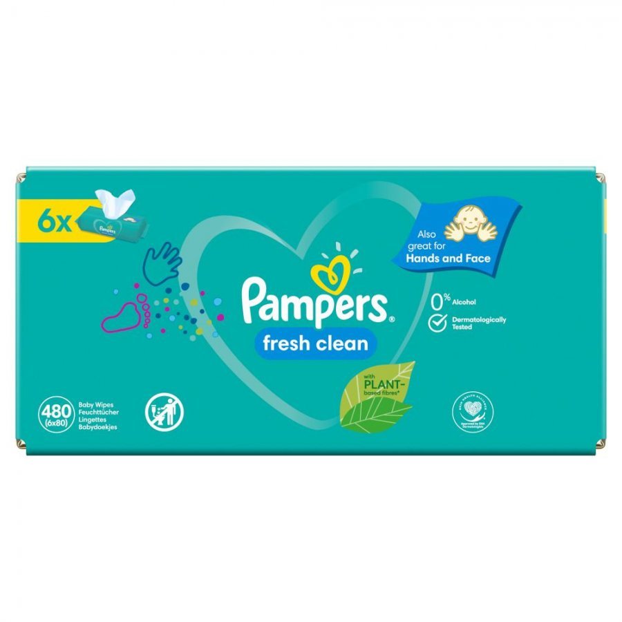 chusteczki pampers naturally clean opinie