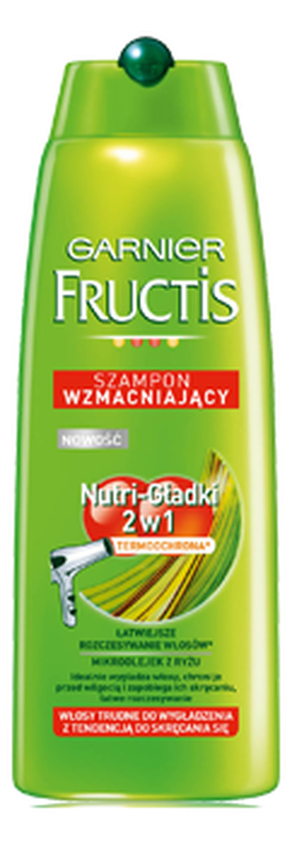 szampon fructis nutri gładki 2w1 cena