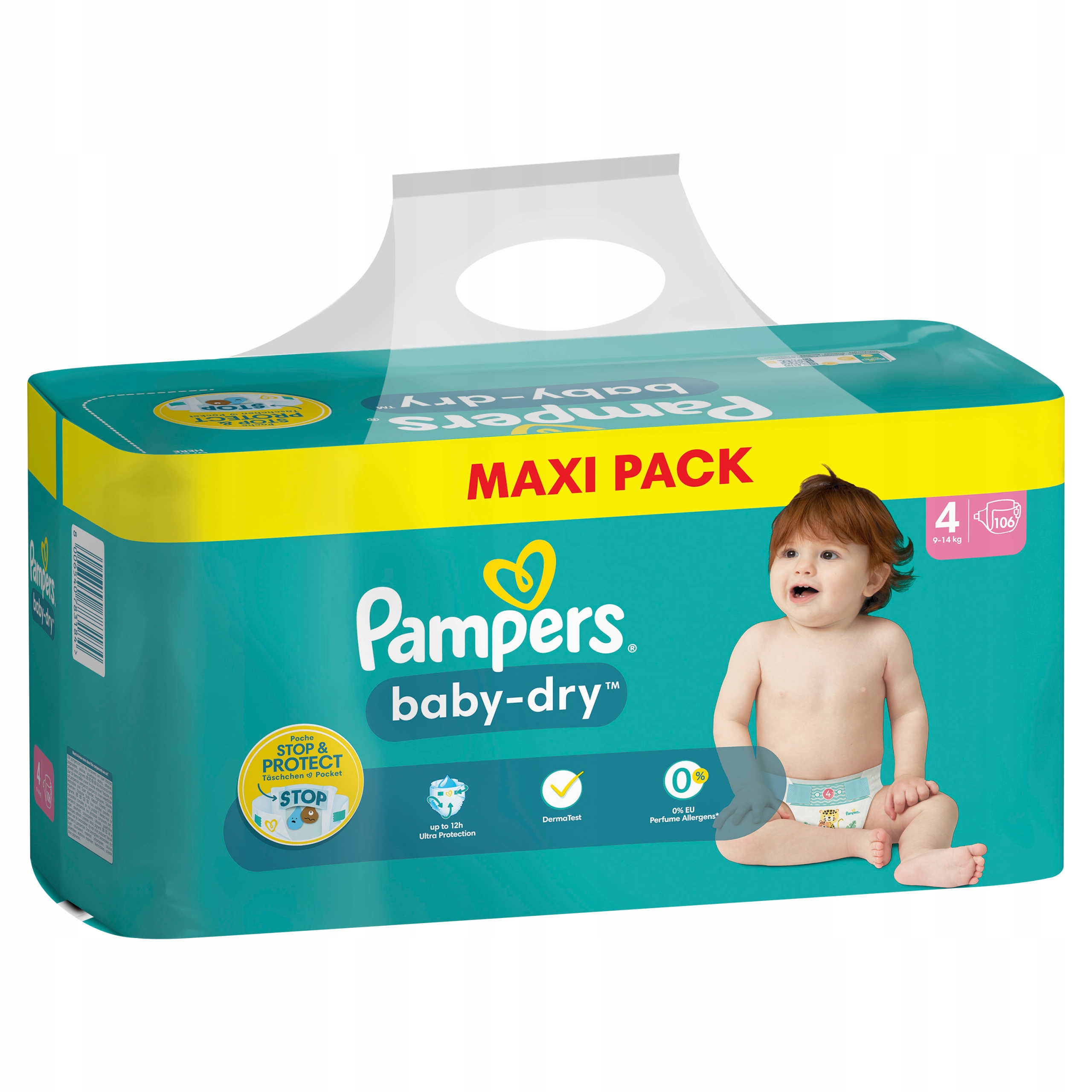 pampers active baby dry 4 49szt