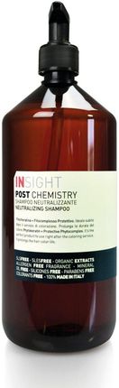 insight post chemistry szampon do pielęgnacji po zabiegach chemicznych 900ml