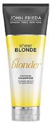 john frieda sheer blonde szampon rozjaśniający włosy opinie