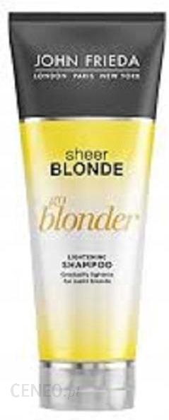 john frieda sheer blonde szampon rozjaśniający włosy opinie