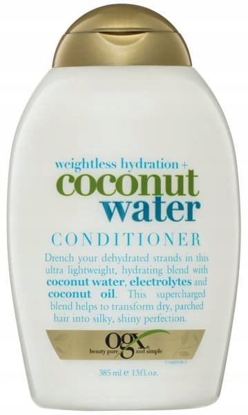 organix coconut water odżywka do włosów woda kokosowa