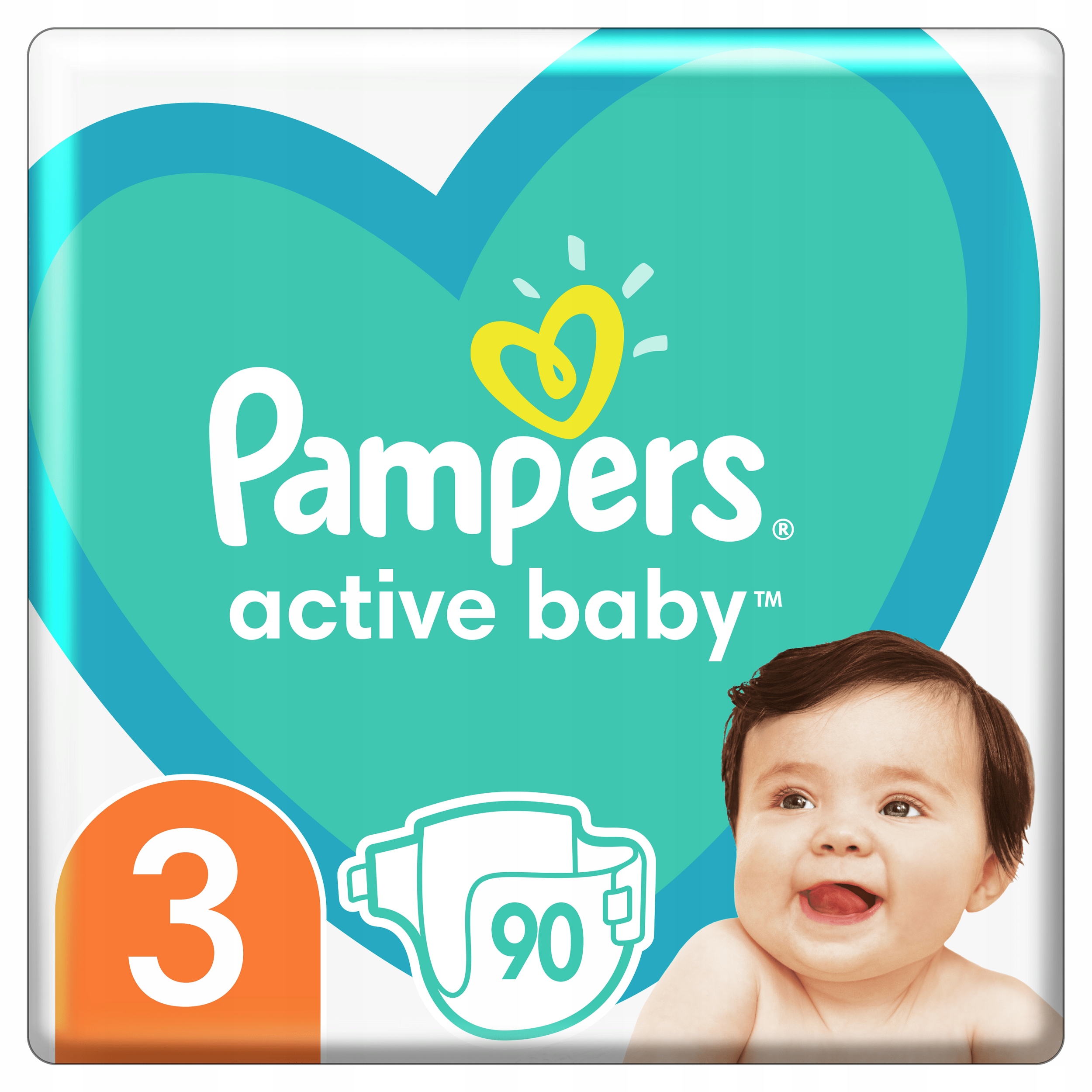 pampers active baby dry 3 96 pieluszek allegro