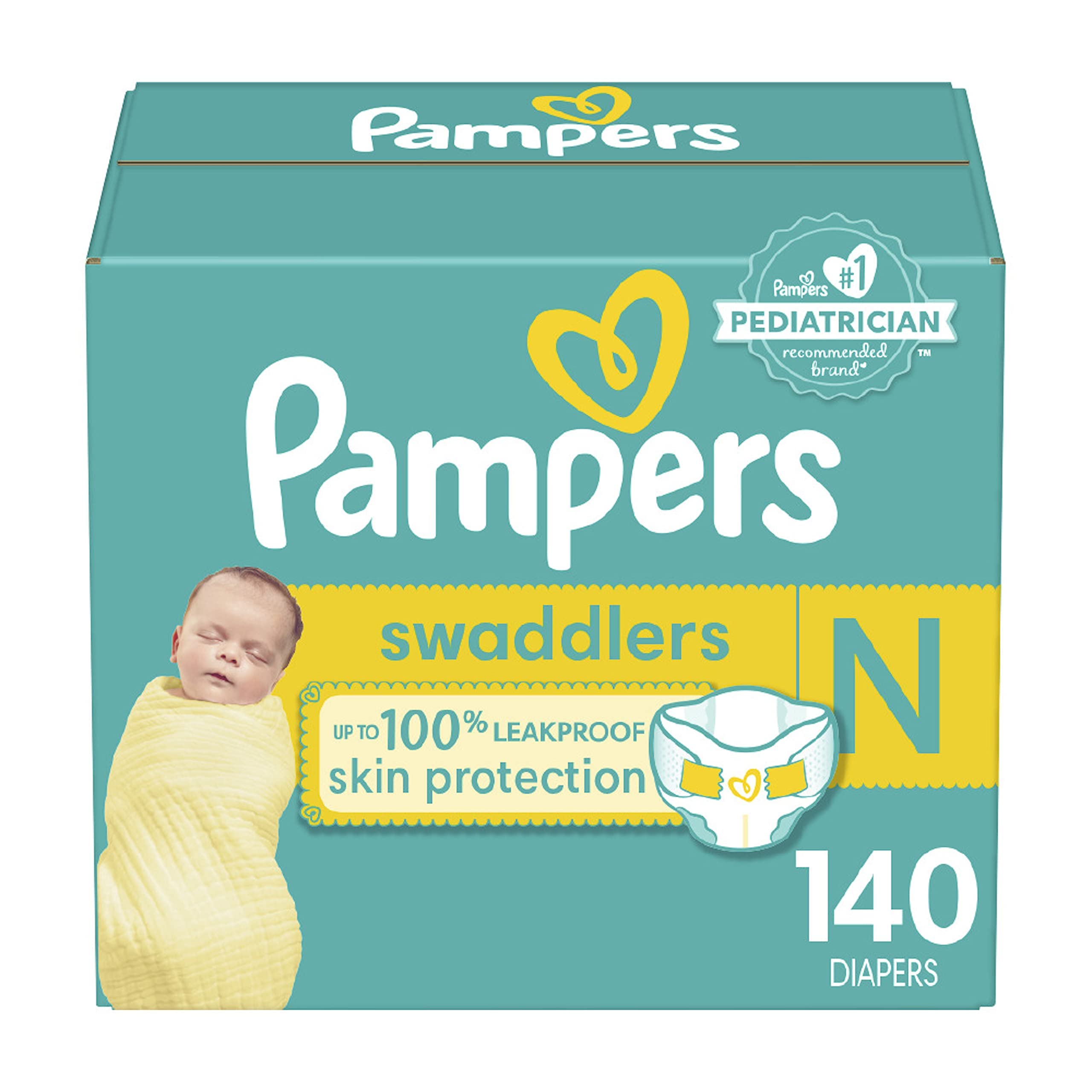 pampers newborn tanio