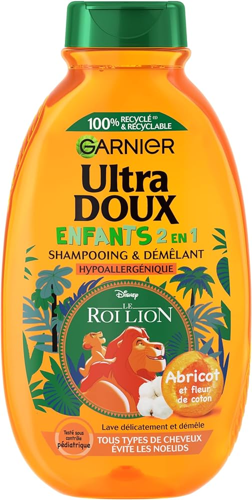 szampon ultra doux dla dzieci morela